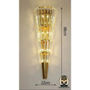 Lampe de chevet en cristal