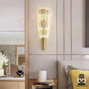 Lampe de chevet en cristal