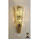 Lampe de chevet en cristal