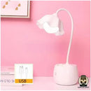 Lampe de chevet en forme de fleur