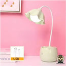 Lampe de chevet en forme de fleur