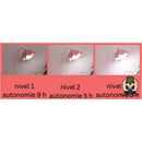 Lampe de chevet en forme de fleur