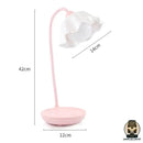 Lampe de chevet en forme de fleur