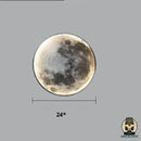 Lampe de chevet en forme de lune