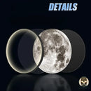 Lampe de chevet en forme de lune