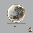 Lampe de chevet en forme de lune