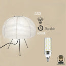 Lampe de chevet en papier japonais