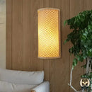 Lampe de chevet en rotin