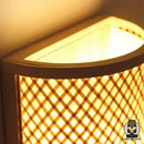 Lampe de chevet en rotin