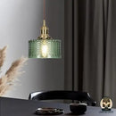 Lampe de chevet en verre vintage