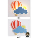 Lampe de chevet enfant montgolfiere