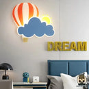 Lampe de chevet enfant montgolfiere