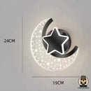 Lampe de chevet etoile lune enfant