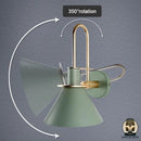 Lampe de chevet fer scandinave