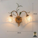 Lampe de chevet fleur