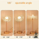 Lampe de chevet fleurs