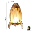 Lampe de chevet fusée