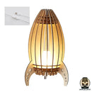Lampe de chevet fusée