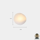 Lampe de chevet galet