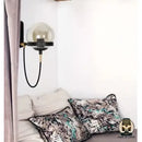 Lampe de chevet globe