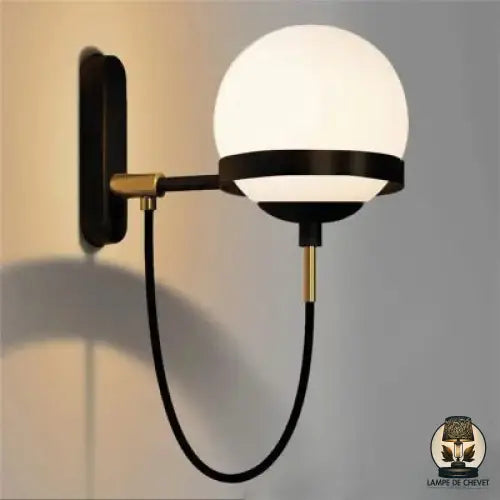 Lampe de chevet globe