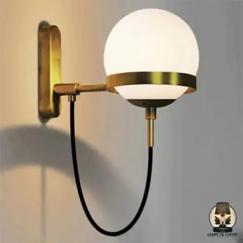 Lampe de chevet globe
