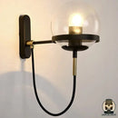 Lampe de chevet globe