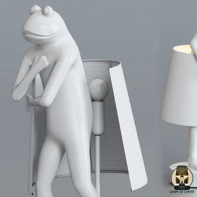 Lampe de chevet grenouille