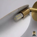 Lampe de chevet laiton doré