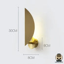 Lampe de chevet laiton doré