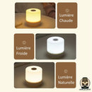 Lampe de chevet led tactile