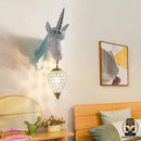 Lampe de chevet licorne