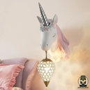 Lampe de chevet licorne
