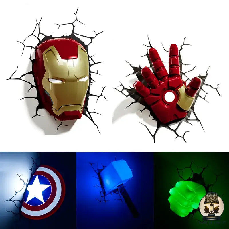 Lampe de chevet Marvel