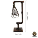 Lampe de chevet metal