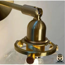 Lampe de chevet metal cuivre