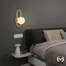 Lampe de chevet metal noir