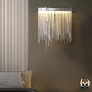 Lampe de chevet moderne chainette