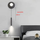 Lampe de chevet murale avec liseuse