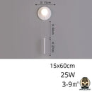 Lampe de chevet murale avec liseuse