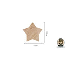 Lampe de chevet murale bois