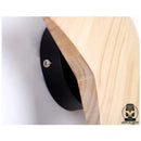 Lampe de chevet murale bois