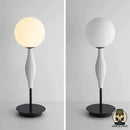 Lampe de chevet noir et blanc