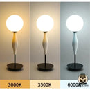 Lampe de chevet noir et blanc