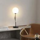 Lampe de chevet noir et blanc