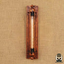 Lampe de chevet noir et cuivre