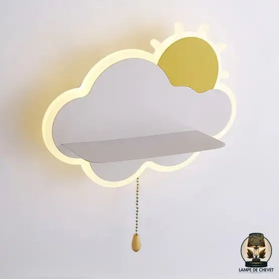 Lampe de chevet nuage