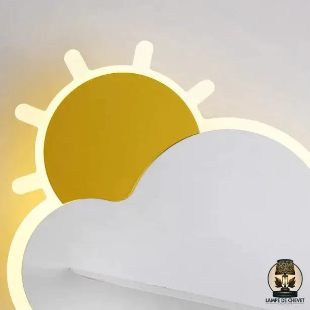 Lampe de chevet nuage