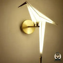 Lampe de chevet origami