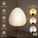 Lampe de chevet papier